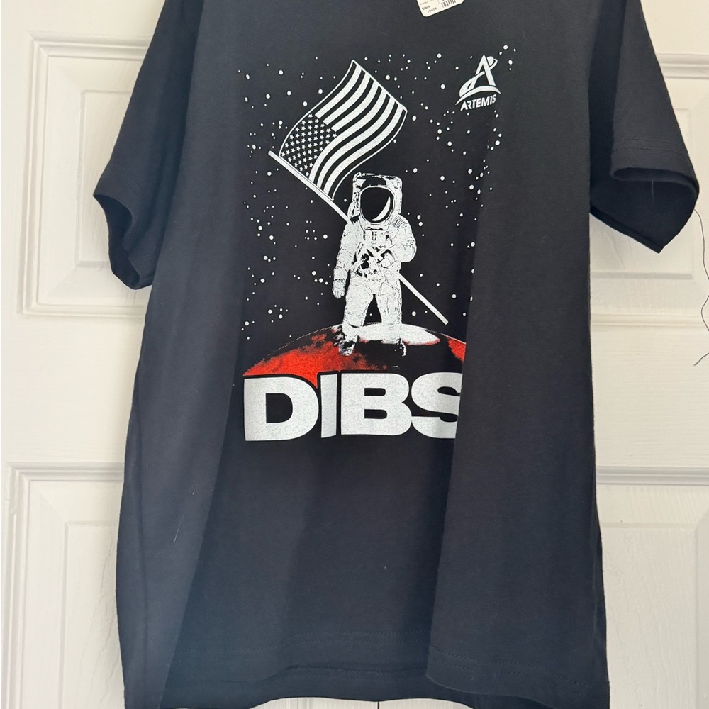 Astronaut Graphic Black T-Shirt